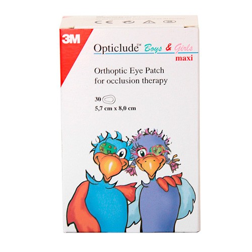 PARCHE OCULAR OPTICLUDE DIBUJOS GDE 30 U Imagen de PARCHE OCULAR OPTICLUDE DIBUJOS GDE 30 U