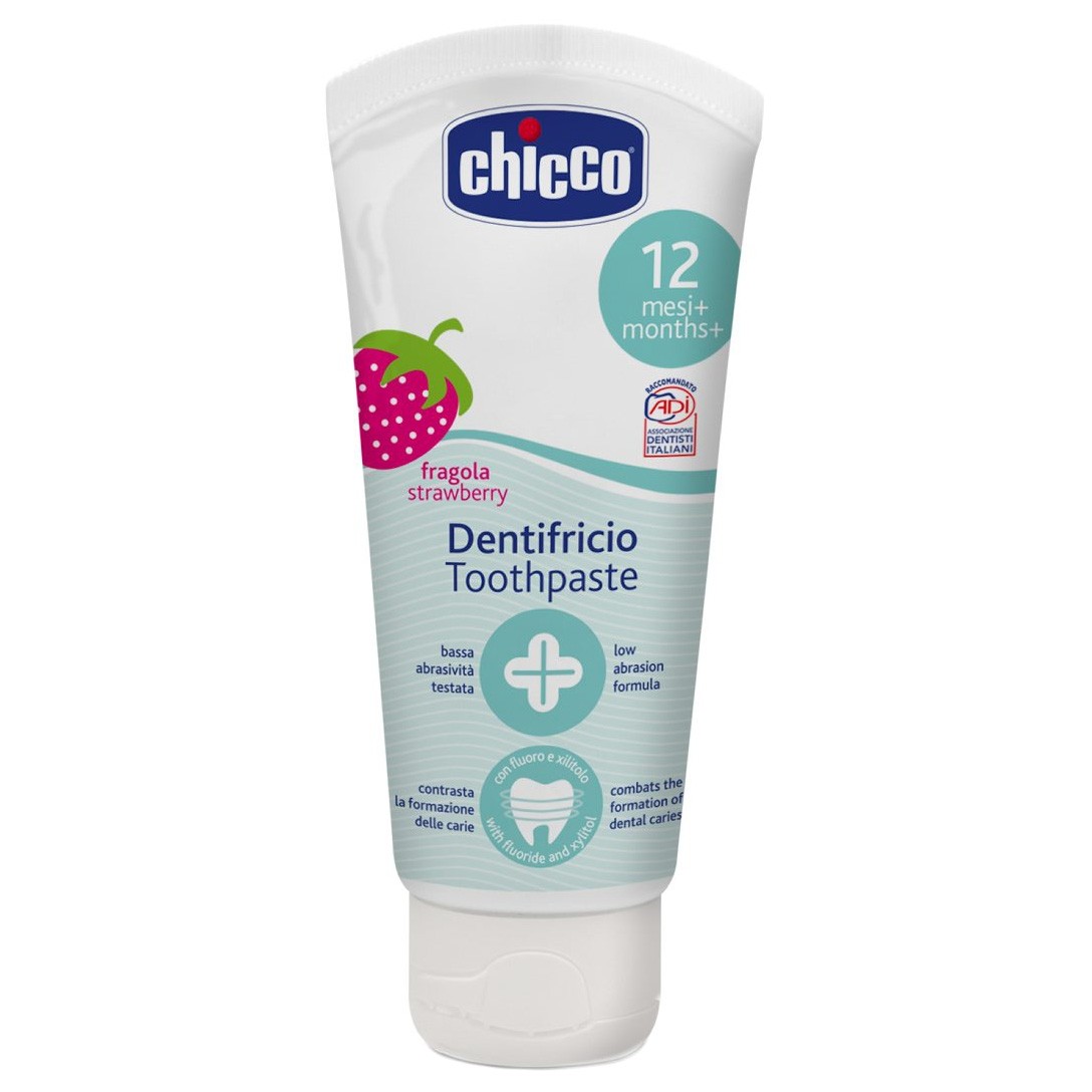 Chicco Pasta dental Fresa +12 meses 50 ml Imagen de Chicco Pasta dental Fresa +12 meses 50 ml