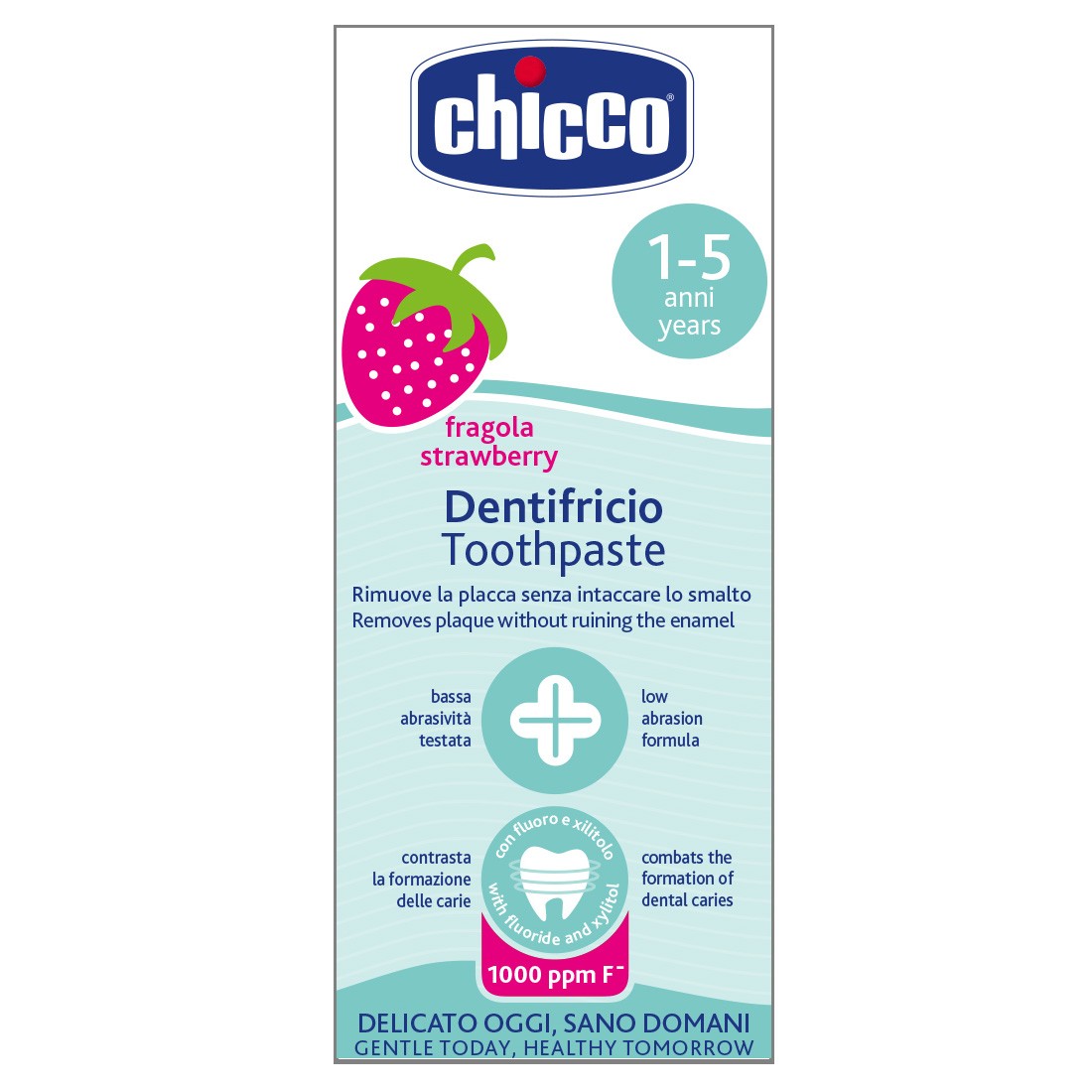 Imagen de Chicco Pasta dental Fresa +12 meses 50 ml