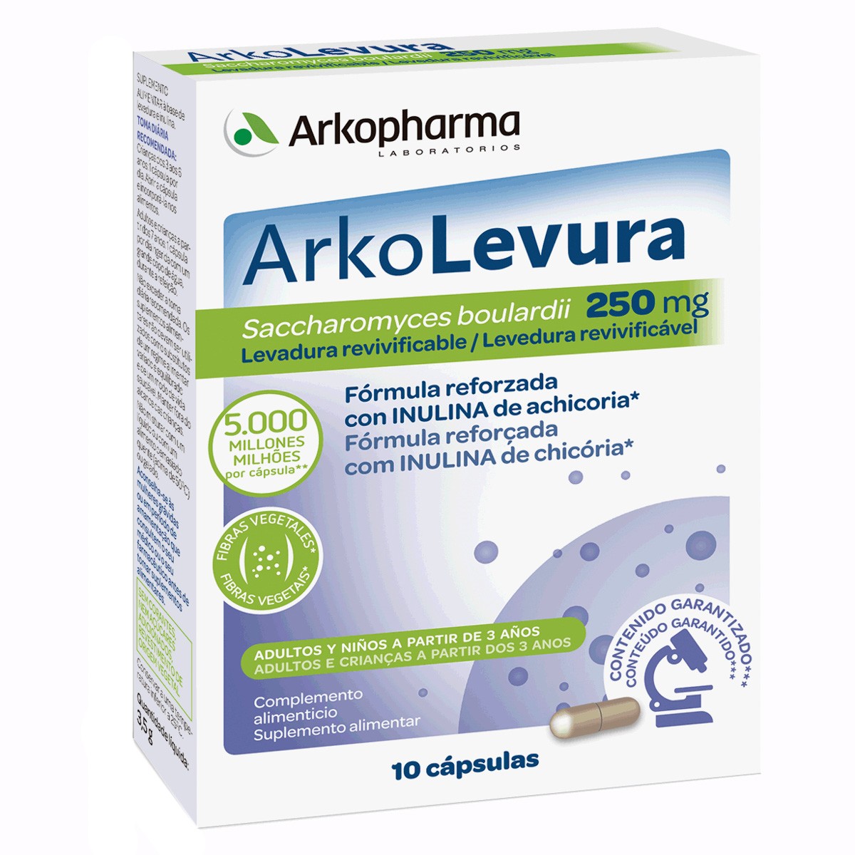 ARKOLEVURA 10 CAPSULAS Imagen de ARKOLEVURA 10 CAPSULAS