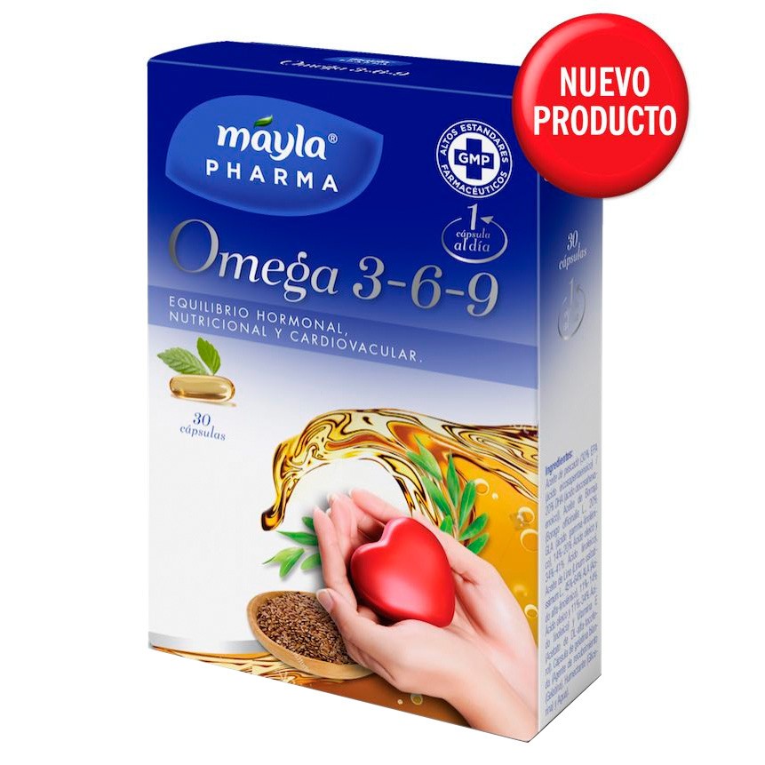 Mayla Omega 3-6-9 30 cápsulas Imagen de Mayla Omega 3-6-9 30 cápsulas