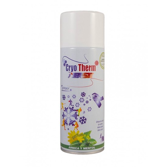 Cryo therm fast spray arnica+mentol 400m Imagen de Cryo therm fast spray arnica+mentol 400m