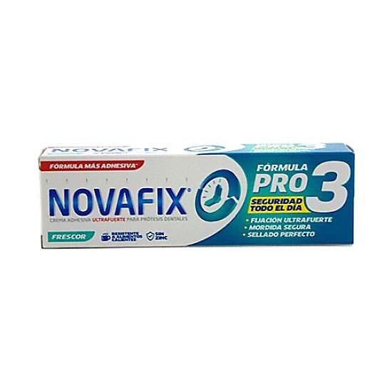 Novafix Pro 3 efecto frescor 70g Imagen de Novafix Pro 3 efecto frescor 70g