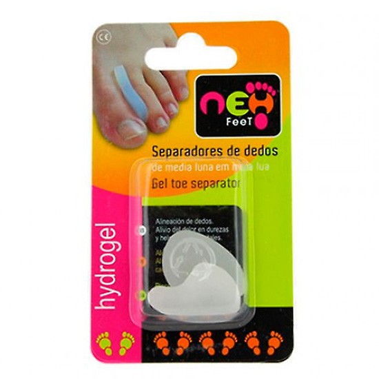 Neh feet hidrogel sep dedo m.luna t/s 2u Imagen de Neh feet hidrogel sep dedo m.luna t/s 2u