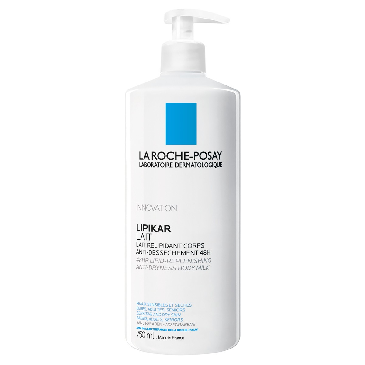 La Roche Posay lipikar leche corporal con perfume 750ml Imagen de La Roche Posay lipikar leche corporal con perfume 750ml