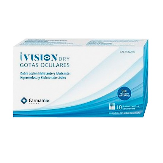 Ivision dry gotas oculares 0,5ml x 20uds Imagen de Ivision dry gotas oculares 0,5ml x 20uds