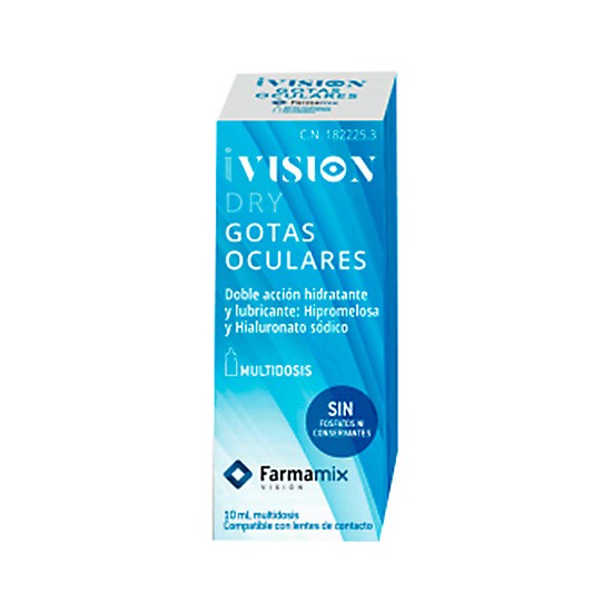 Ivision dry gotas oculares 10ml Imagen de Ivision dry gotas oculares 10ml