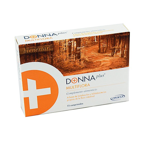 DONNA PLUS MULTIFLORA 15 COMPRIMIDOS Imagen de DONNA PLUS MULTIFLORA 15 COMPRIMIDOS