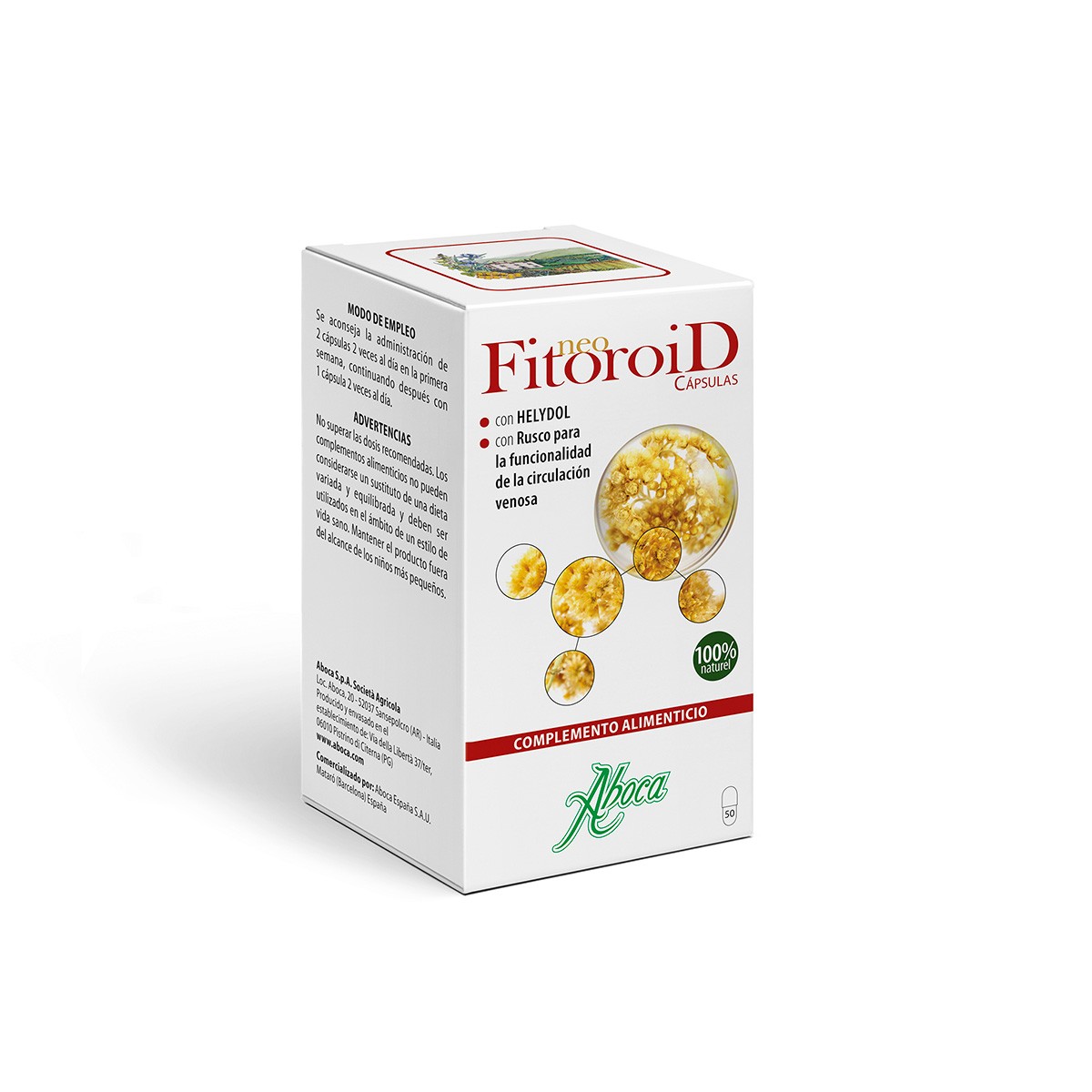 Aboca Fitoroid 50 cápsulas Imagen de Aboca Fitoroid 50 cápsulas