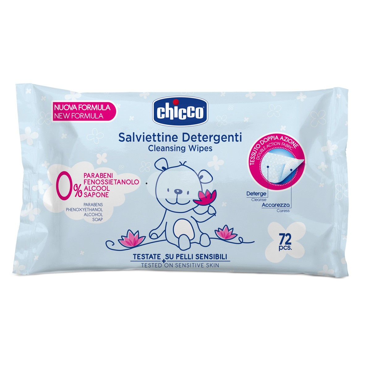 Imagen de Chicco toallitas pack 4 x 72u