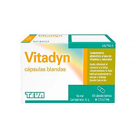 Vitadyn 60 cápsulas blandas Imagen de Vitadyn 60 cápsulas blandas