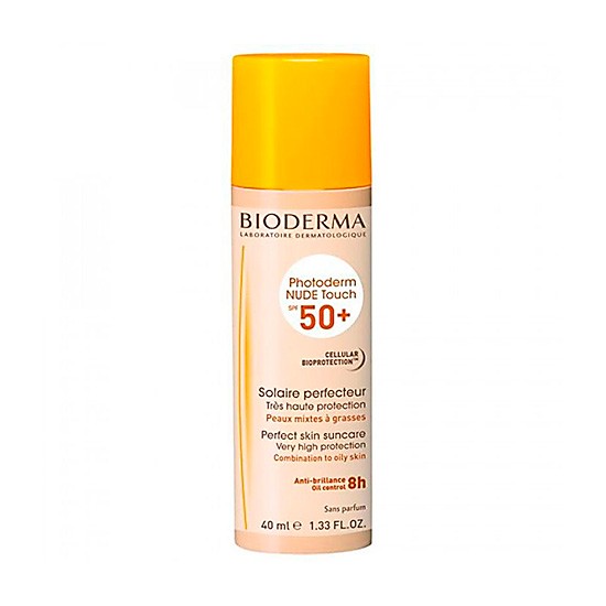 Bioderma Photoderm nude SPF-50+ color natural 40ml Imagen de Bioderma Photoderm nude SPF-50+ color natural 40ml
