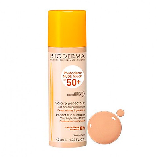 Bioderma Photoderm nude SPF50+ color claro 40ml Imagen de Bioderma Photoderm nude SPF50+ color claro 40ml