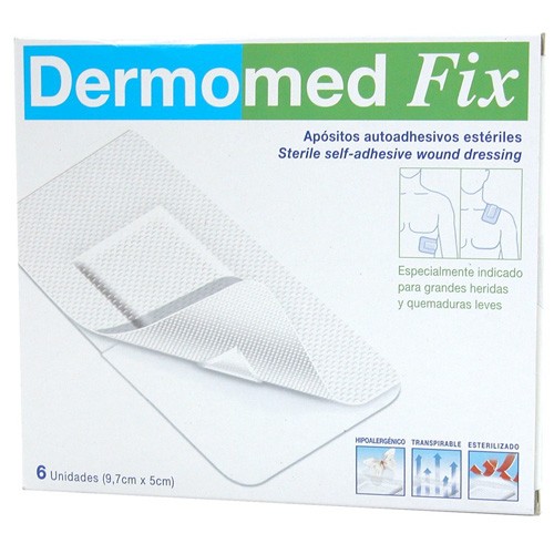 Dermomed Fix 9x5 6cm apósitos Imagen de Dermomed Fix 9x5 6cm apósitos