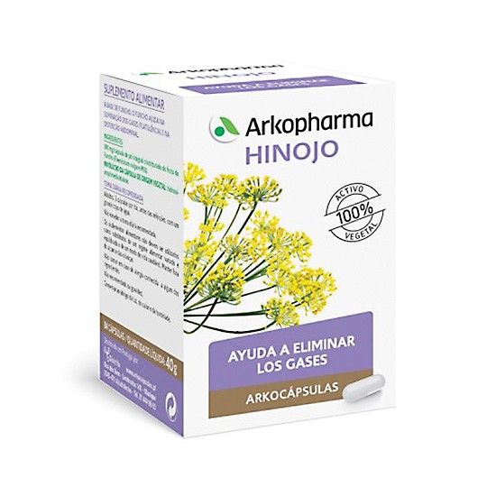 Arkopharma Arkocápsulas hinojo complemento 84 cápsulas Imagen de Arkopharma Arkocápsulas hinojo complemento 84 cápsulas