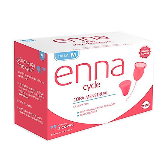 ENNA CYCLE COPA MENSTRUAL T/M 2 UDS Imagen de ENNA CYCLE COPA MENSTRUAL T/M 2 UDS