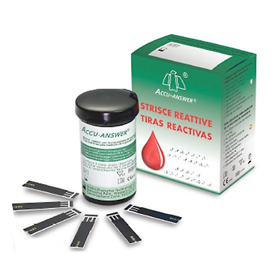 Accu-answer tiras reactivas 50uds Imagen de Accu-answer tiras reactivas 50uds