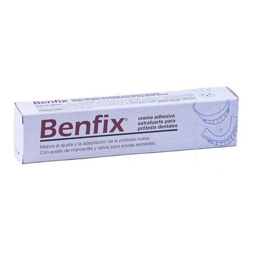 Benfix Turbo crema adhesiva para prótesis dentales 50g Imagen de Benfix Turbo crema adhesiva para prótesis dentales 50g
