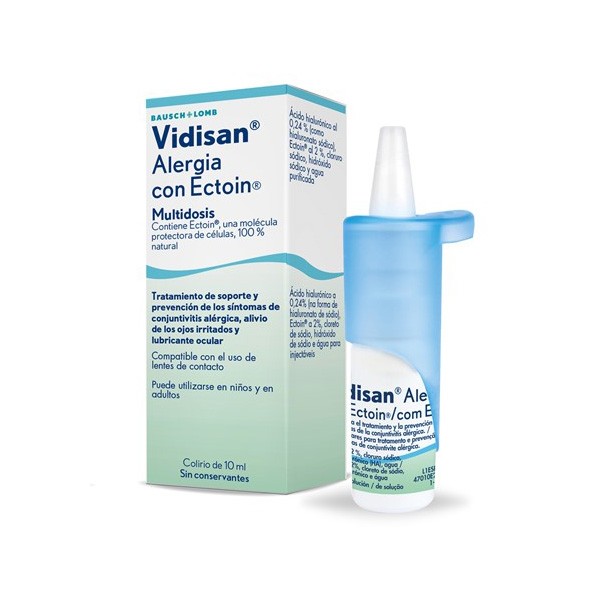 Vidisan Alergia con Ectoin multidosis 10ml Imagen de Vidisan Alergia con Ectoin multidosis 10ml