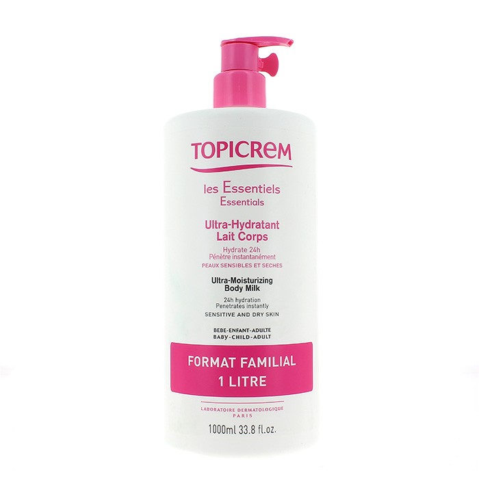 Topicrem ultra hidratante Leche corporal 1000ml Imagen de Topicrem ultra hidratante Leche corporal 1000ml