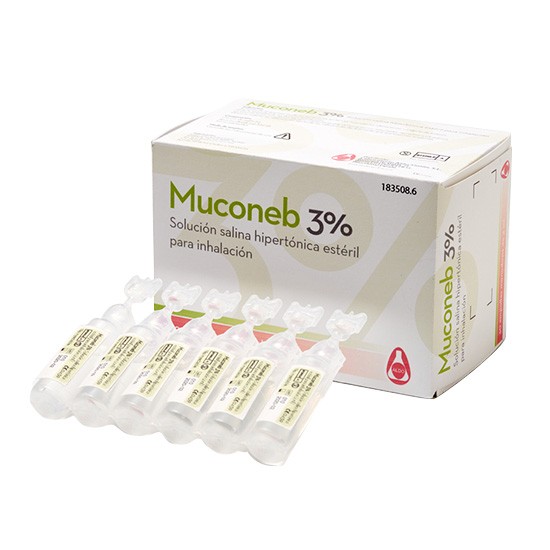 Muconeb 3% solucion salina 4 ml x 30 mondos Imagen de Muconeb 3% solucion salina 4 ml x 30 mondos