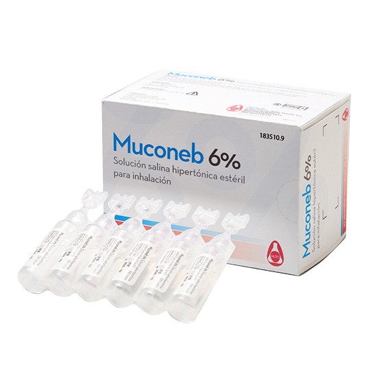 Muconeb 6% solucion salina 4 ml x 30 mondos Imagen de Muconeb 6% solucion salina 4 ml x 30 mondos