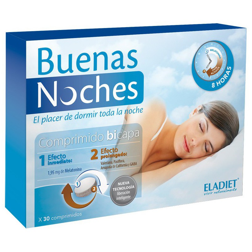 Eladiet Buenas noches 30 comprimidos Imagen de Eladiet Buenas noches 30 comprimidos