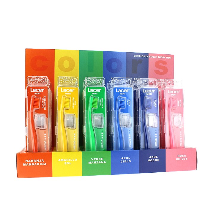 Lacer Cepillo dental blíster mini medio Imagen de Lacer Cepillo dental blíster mini medio