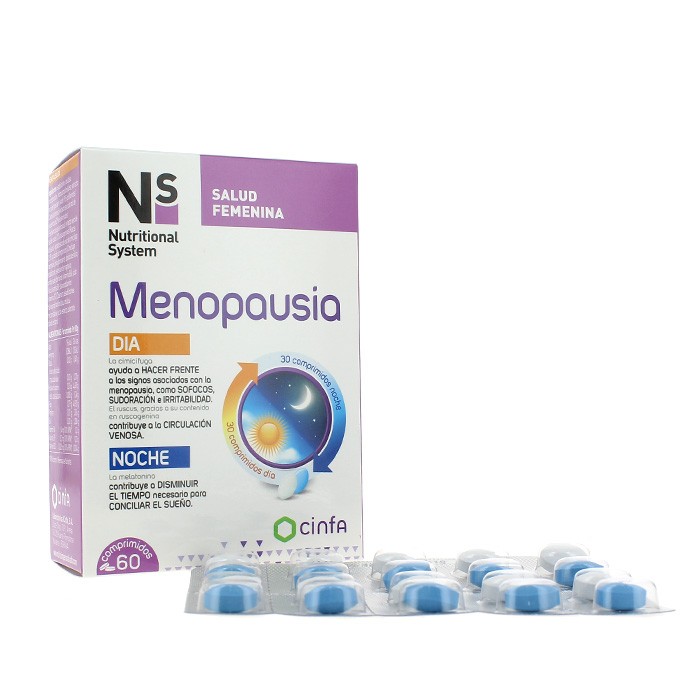 N+S MENOPAUSIA DIA Y NOCHE 60 COMP Imagen de N+S MENOPAUSIA DIA Y NOCHE 60 COMP