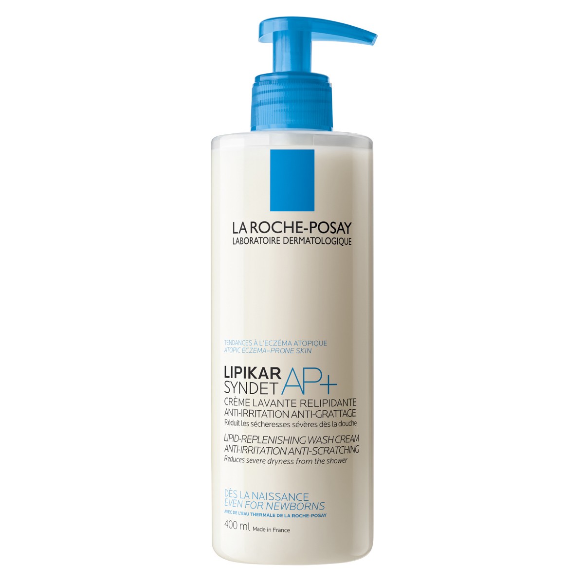 La Roche Posay Lipikar syndet AP+ crema ducha p.atópica 400ml Imagen de La Roche Posay Lipikar syndet AP+ crema ducha p.atópica 400ml