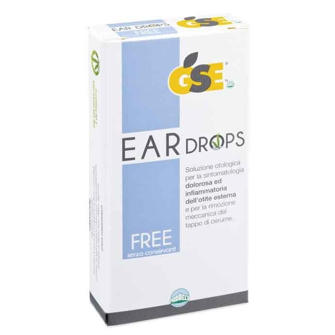 GSE Ear Drops Free solución otológica 10 pipetas Imagen de GSE Ear Drops Free solución otológica 10 pipetas