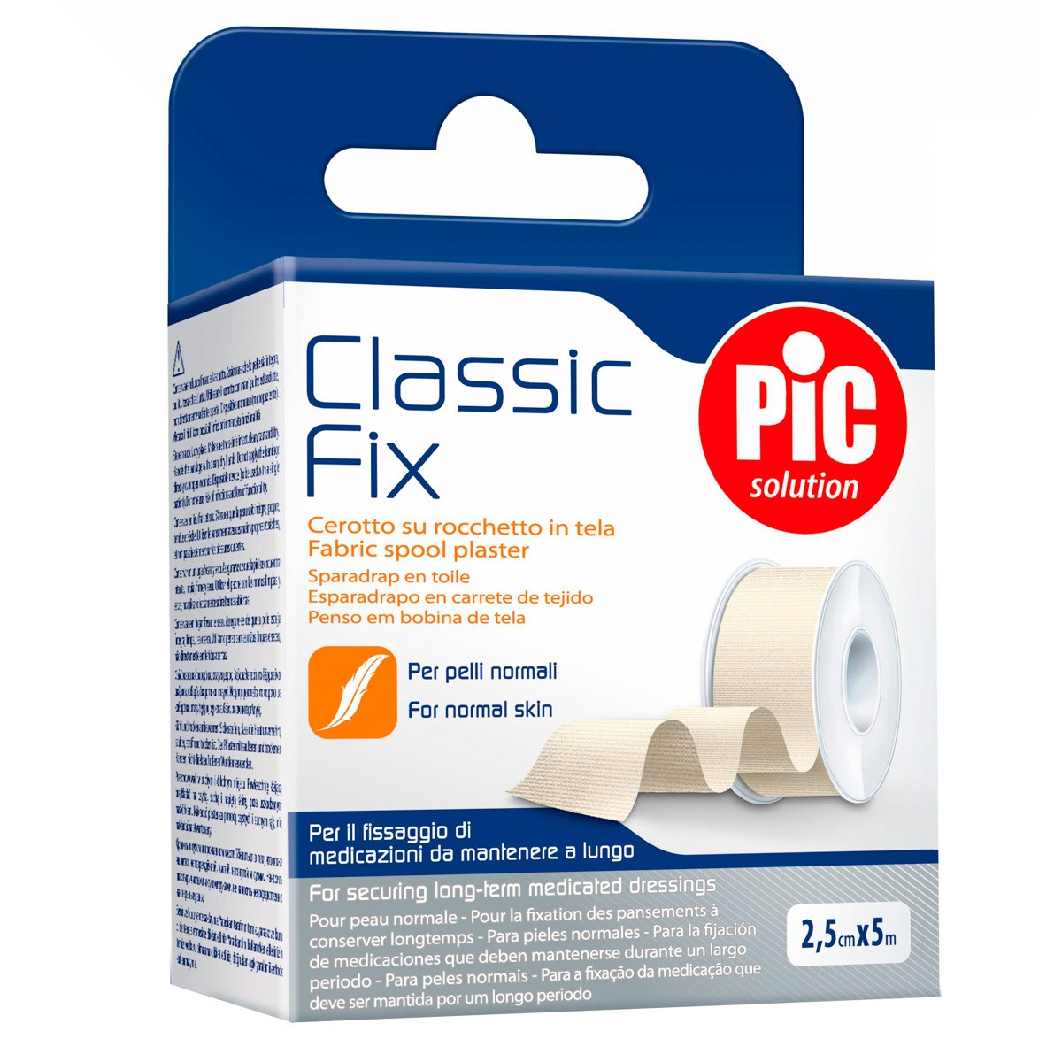 Pic classic fix esparadrapo blanc 5x2,25 Imagen de Pic classic fix esparadrapo blanc 5x2,25