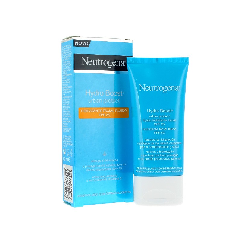 Neutrogena Hydro Boost facial urban prot fl spf25 50ml Imagen de Neutrogena Hydro Boost facial urban prot fl spf25 50ml