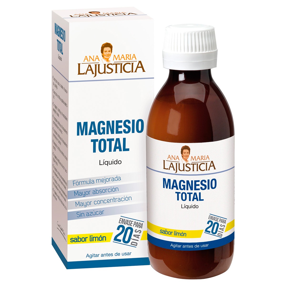 MAGNESIO TOTAL 200ML LIMON LAJUSTICIA Imagen de MAGNESIO TOTAL 200ML LIMON LAJUSTICIA