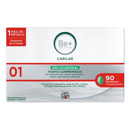 BE+ CAPILAR CAIDA OCASIONAL FORTE 90COMP Imagen de BE+ CAPILAR CAIDA OCASIONAL FORTE 90COMP