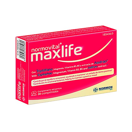 Normovital maxlife 30 comprimidos Imagen de Normovital maxlife 30 comprimidos
