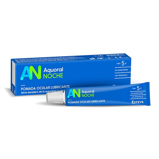 Aquoral Noche Lubricante Ocular 5mg Imagen de Aquoral Noche Lubricante Ocular 5mg