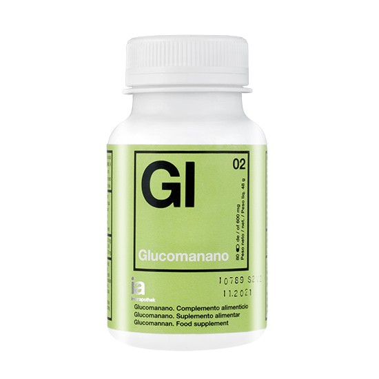 Interapothek glucomanano 80 cápsulas Imagen de Interapothek glucomanano 80 cápsulas