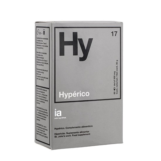 Interapothek hypérico 400mg 60 cápsulas Imagen de Interapothek hypérico 400mg 60 cápsulas