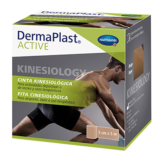 Dermaplast active kinesiolog carne 5cmx5m Imagen de Dermaplast active kinesiolog carne 5cmx5m