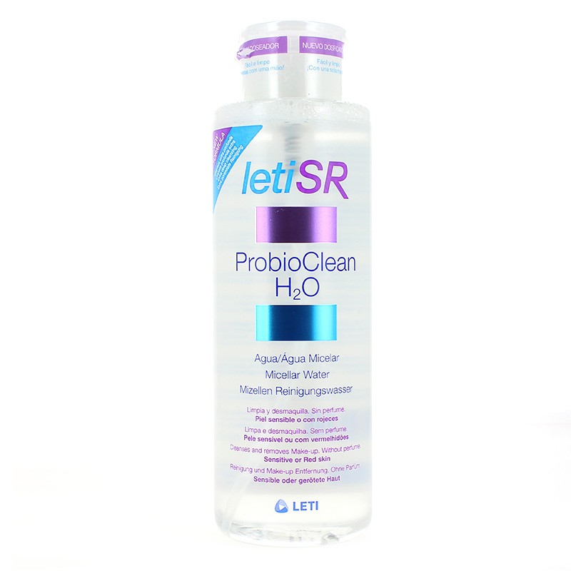 Leti SR probioclean agua micelar 500ml Imagen de Leti SR probioclean agua micelar 500ml