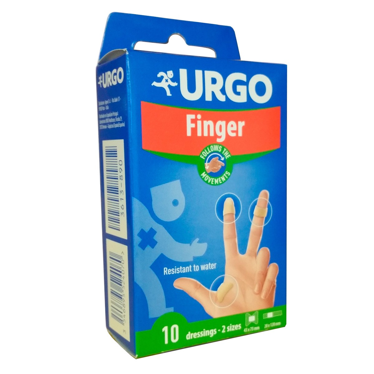 Urgo Fingers apósitos 10u Imagen de Urgo Fingers apósitos 10u
