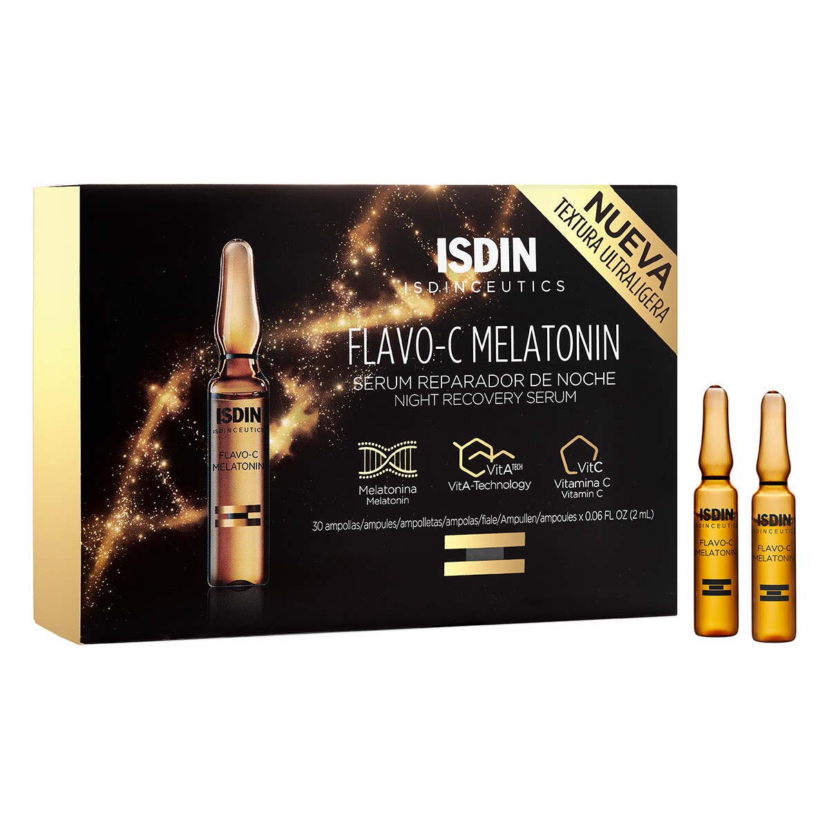 Isdinceutics flavo-C melatonin 30u Imagen de Isdinceutics flavo-C melatonin 30u