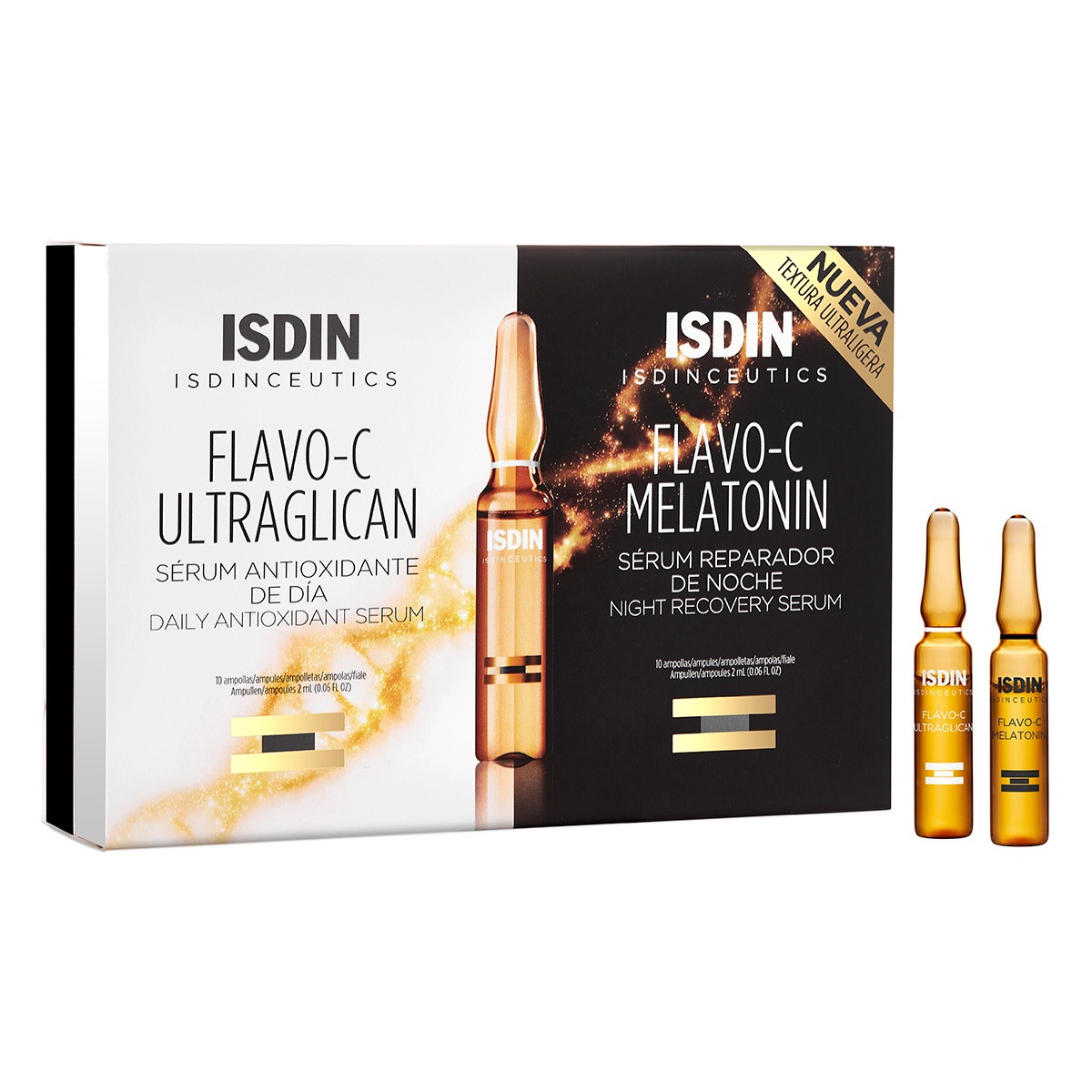 Isdinceutics Flavo-C Ultraglican + Flavo-C melatonin 20amp Imagen de Isdinceutics Flavo-C Ultraglican + Flavo-C melatonin 20amp