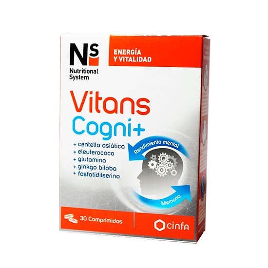 N+S Vitans Cogni+ 30 comprimidos Imagen de N+S Vitans Cogni+ 30 comprimidos