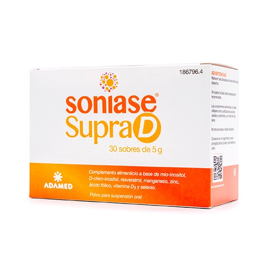 Soniase supra-D 30 sobres Imagen de Soniase supra-D 30 sobres