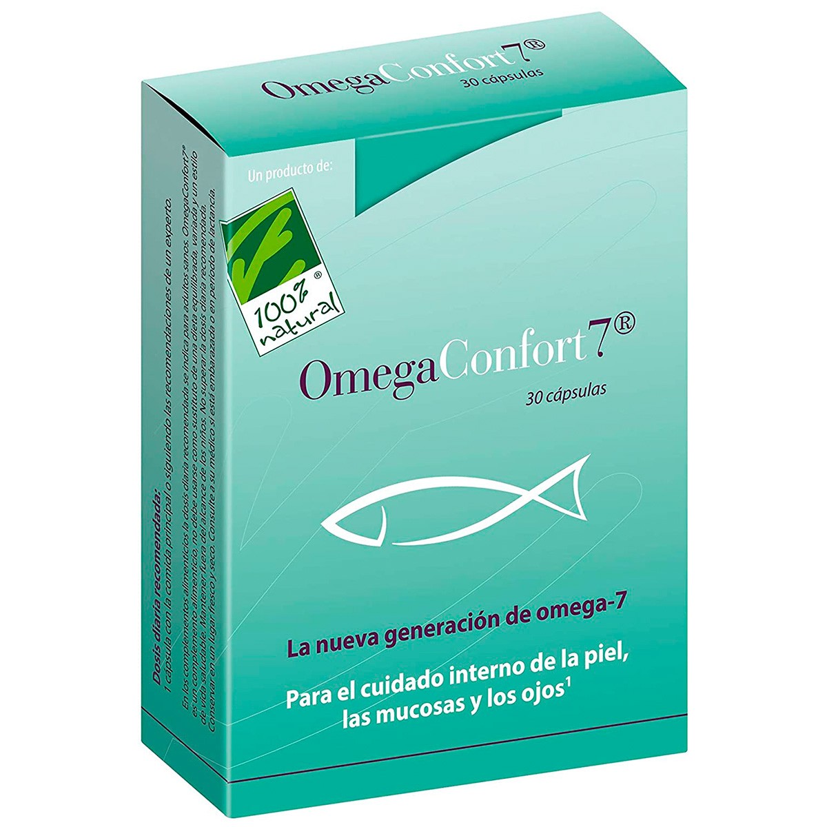 Cien por cien natural omegaconfort 7 30 capsulas Imagen de Cien por cien natural omegaconfort 7 30 capsulas