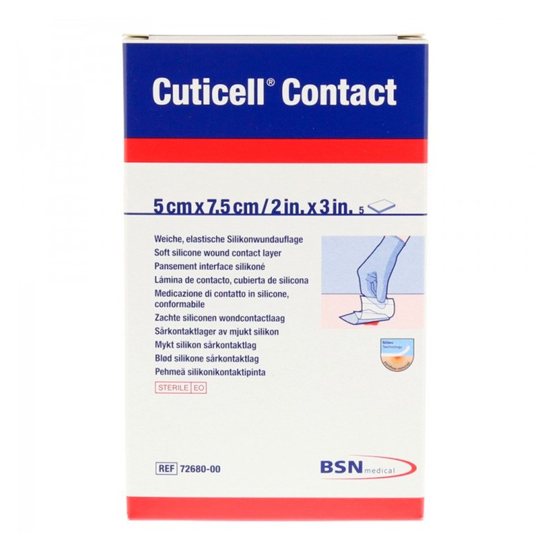 Cuticell contact 5 x 7,5 cm 5uds Imagen de Cuticell contact 5 x 7,5 cm 5uds