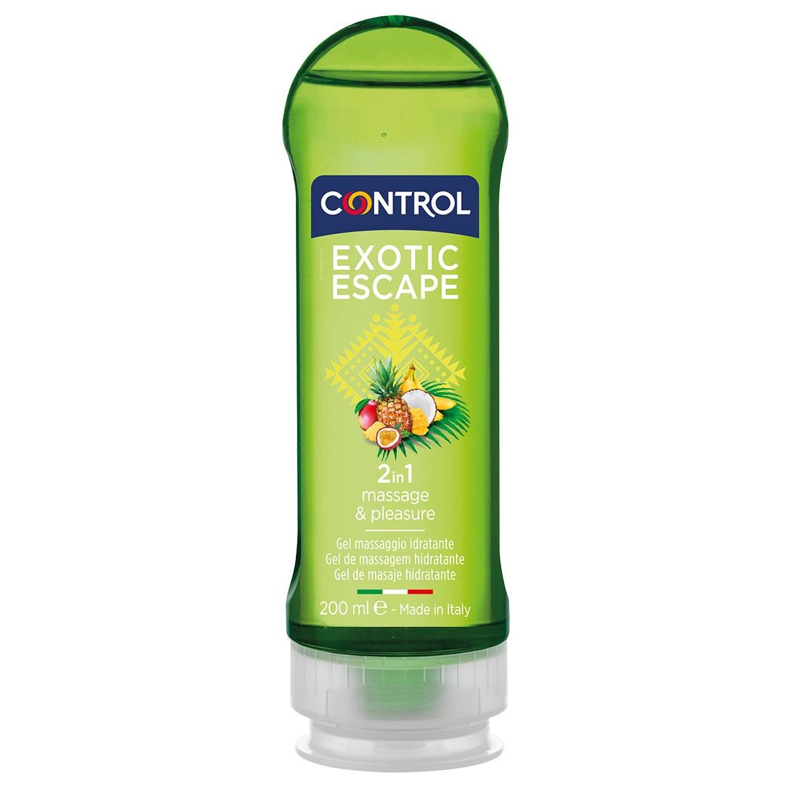 Control gel masaje exotic escape 200ml Imagen de Control gel masaje exotic escape 200ml