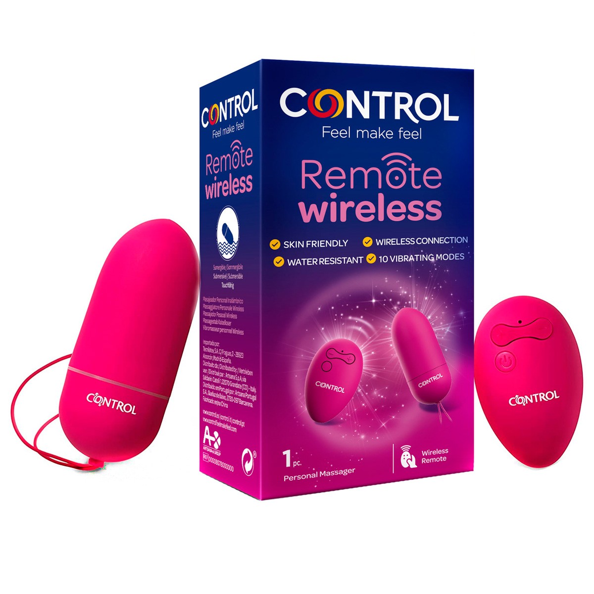 Control remote vibrador wireless 10unds Imagen de Control remote vibrador wireless 10unds